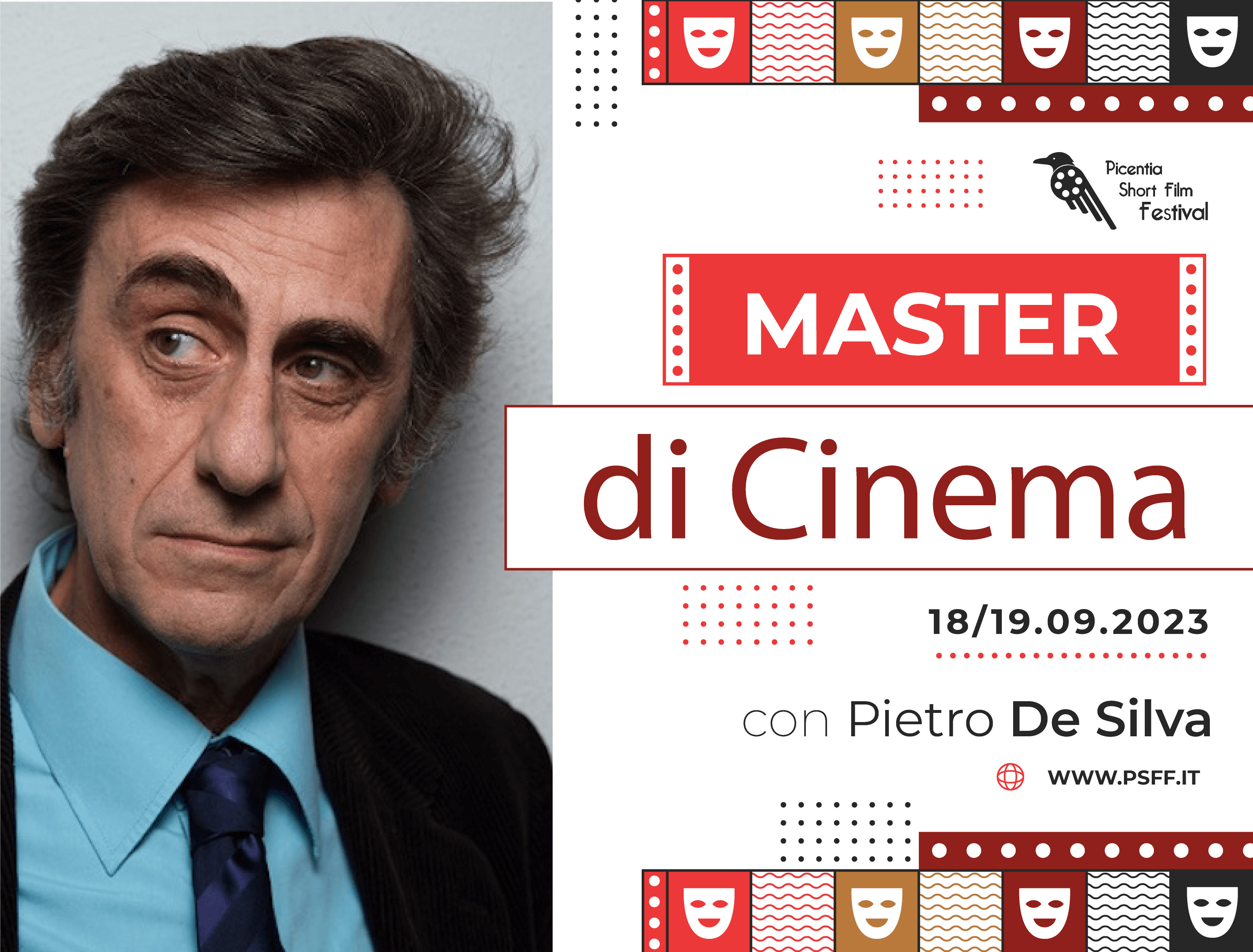 Cinema masterclass with Pietro De Silva